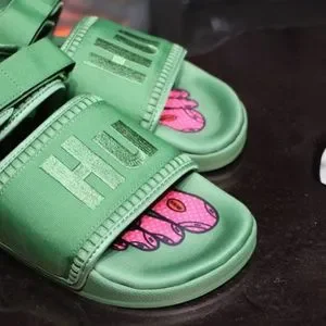 Pharrell Williams PW Adilette 2.0 In TriGreen (Mens 7, Womens 9) adidas GY1847 Pharrell Williams Adilette 2.0 Slides Mens  main image 3